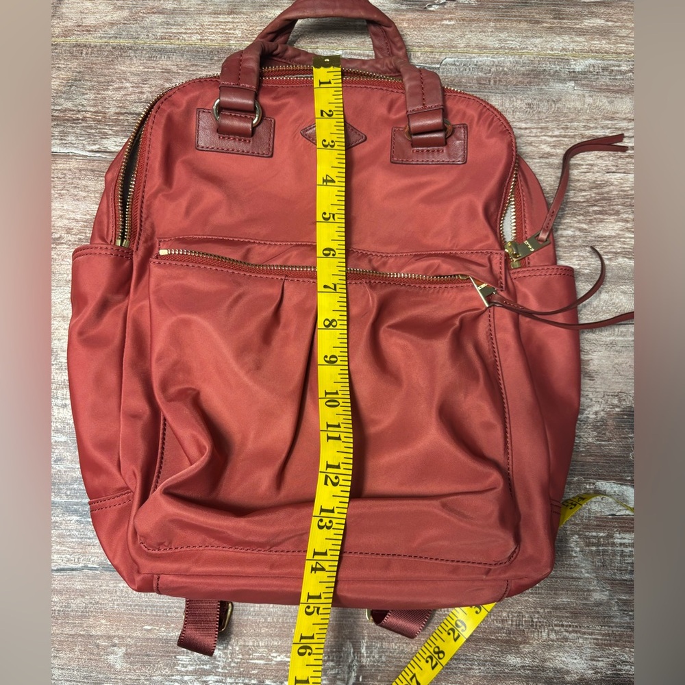 MZ Wallace | GUC Jordan Rust Backpack Multi Pocket - Picture 9 of 10